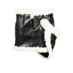 Юбка Coperni, размер 34 FR, черный