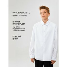 Школьная рубашка Acoola, размер L, белый