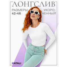 Футболка Натали Суслова, размер 44/46, белая