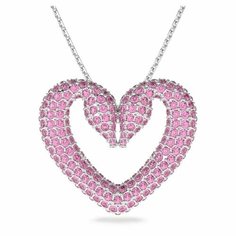Колье SWAROVSKI, кристаллы Swarovski, длина 42 см, серебристый