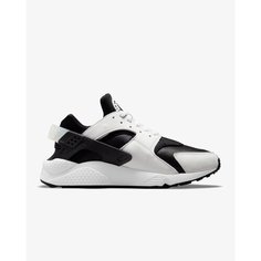 Кроссовки NIKE Air Huarache, полнота F (EU)/ на среднюю стопу, размер 9, чёрный