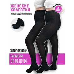 Колготки Классик, 2 шт., чёрный