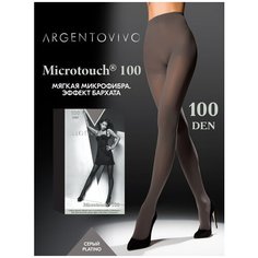 Колготки Argentovivo Microtouch, 100 den, размер 2, Platino