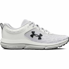 Кроссовки Under Armour Charged Assert 55, полнота F (EU)/ на среднюю стопу, размер 7, белый/черный
