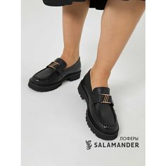 Лоферы Salamander, размер 37, черный