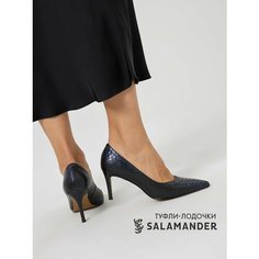 Туфли лодочки Salamander, размер 35, черный