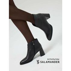 Ботильоны Salamander, размер 37, черный