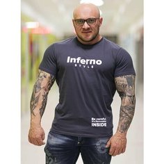 Футболка Inferno Style Футболка спортивная INFERNO style Ф-001-006, 1 шт., размер M, темно-серый