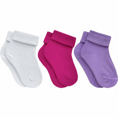 Носки RuSocks Базовая коллекция, 3 пары, размер 9-10, , микс 4
