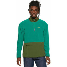 Толстовка Levis Men Quarter Zip Polar Fleece Sweatshirt, размер L, , зеленый Levis®