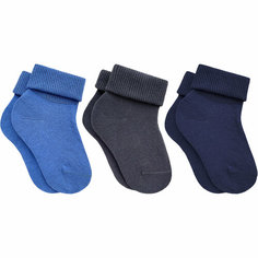 Носки RuSocks Базовая коллекция, 3 пары, размер 10-12, , микс 6