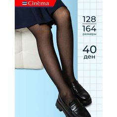Колготки Cinema, размер 158-164, черный