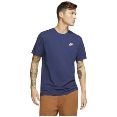 Футболка спортивная NIKE NSW CLUB TEE, 1 шт., размер XL, синий
