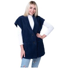 Жилет Wool Lamb, размер 40-42, индиго