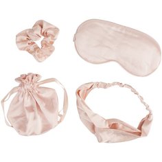 Дорожный набор Kawaii Factory, 4 предмета, розовый