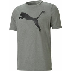 Футболка спортивная PUMA Active Big Logo Men’s Tee, размер S, серый