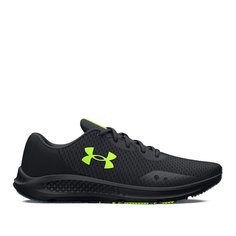 Кроссовки Under Armour Charged Pursuit 3, размер 8 US, black/black/lime surge