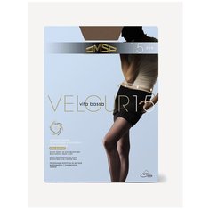 Колготки Omsa Velour, 15 den, размер 2/S, натуральный