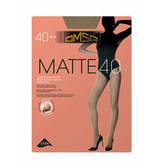 Колготки Omsa MATTE, 40 den, размер 5, nero