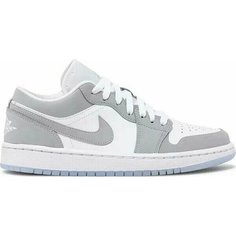 Кроссовки NIKE Air Jordan 1 Low, размер 39, wolf grey