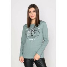 Лонгслив Fashion Margo, размер 54, , хаки