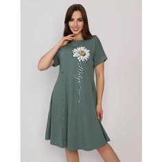 Платье Style Margo, размер 50, хаки