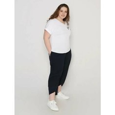 Брюки Fashion Margo, размер 62, темно-синий