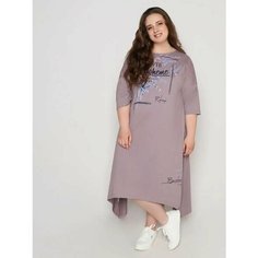 Платье Style Margo, размер 60, какао
