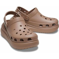 Сабо Crocs Classic Crush Clog, размер M7/W9 US, коричневый