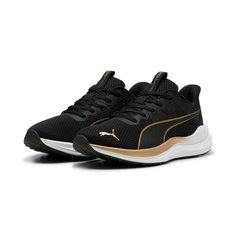 Кроссовки PUMA Reflect Lite, размер 5,5 UK, черный/золотой