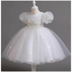 Платье, размер 110, белый Max Garment
