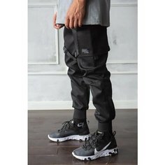 Брюки джоггеры BLK CROWN, размер XXL, черный