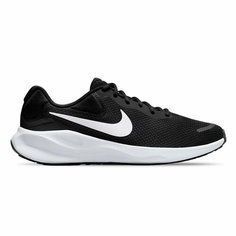 Кроссовки NIKE Revolution 7, размер 8 US, черный, белый