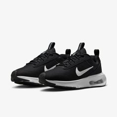 Кроссовки NIKE, размер 8, черный/белый
