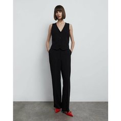 Брюки палаццо Gloria Jeans GJ BLACK, размер M/170 (44-46), чёрный