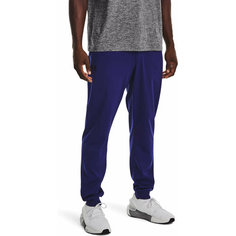 Брюки спортивные Under Armour Sportstyle Joggers, размер SM, синий/черный
