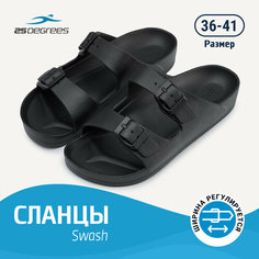 Шлепанцы 25DEGREES, размер 40, black