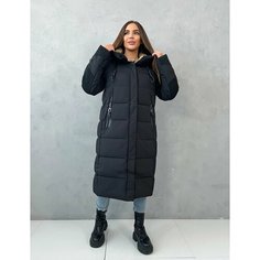 Пуховик , размер 3XL, черный Нет бренда