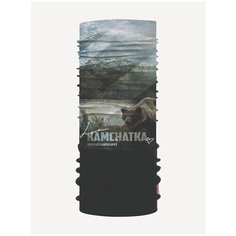 Шарф Buff Polar Кamchatka,22.3 см, one size, black