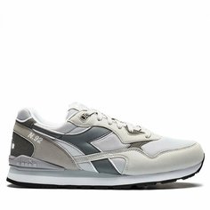 Кроссовки Diadora N.92, размер 42.5 EU, серый/светло-серый