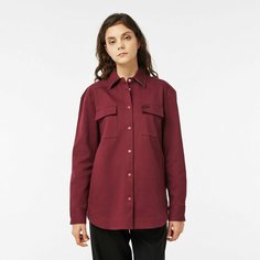 Рубашка LACOSTE, размер T38, бордовый