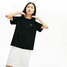 Футболка LACOSTE, размер T34, чёрный