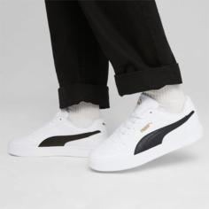 Кеды PUMA Caven 2.0, размер 7,5 UK, White/Black Gold