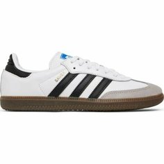 Кроссовки adidas Samba, полнота D, размер 7 US / 24,5 CM, белый
