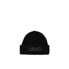 Шапка LIU JO, размер OneSize, черный