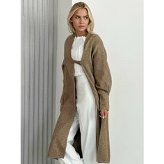 Кардиган EMBERENS, размер One Size, , тёмно-бежевый