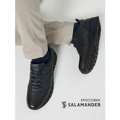 Кроссовки Salamander, полнота 6 (RU)/ на среднюю стопу, размер 45, темно-синий