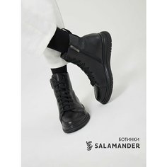 Ботинки тимберленды Salamander, размер 40, черный
