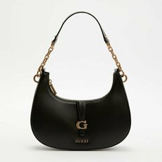 Сумка хобо GUESS, черный