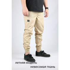Брюки BLK CROWN, размер M, бежевый
